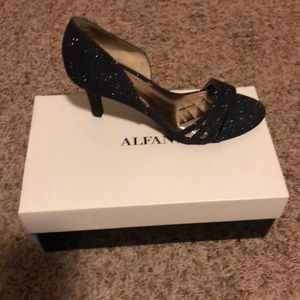 Women’s Alfani Heels Ink Sparkle 7.5